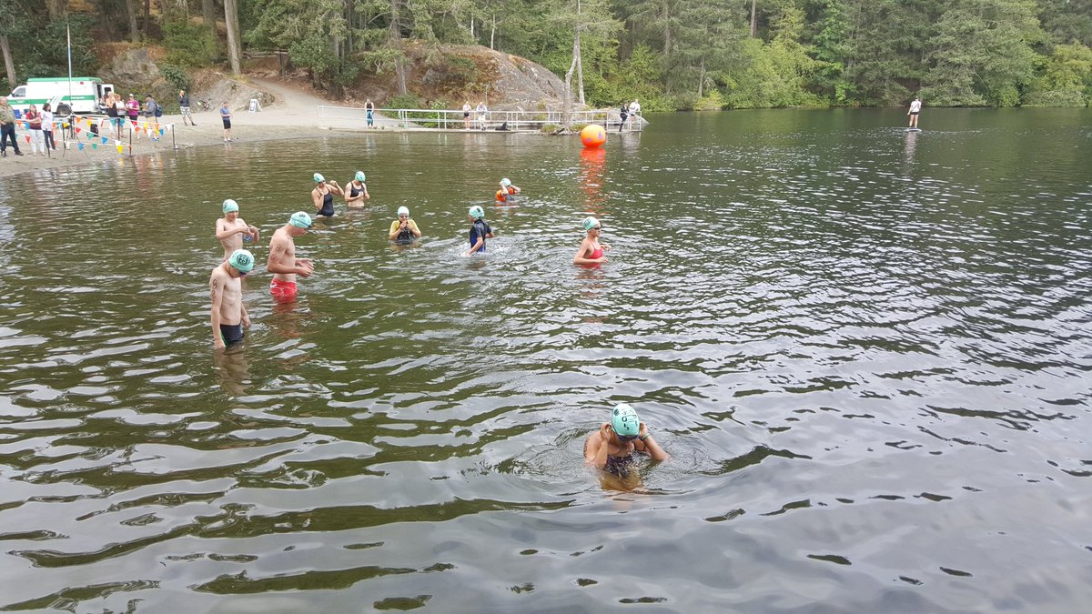 MS_athlete's tweet photo. Start of the 800 at the @htosurf #thetislakeswim for #MSwellness https://t.co/cQCsg458oV