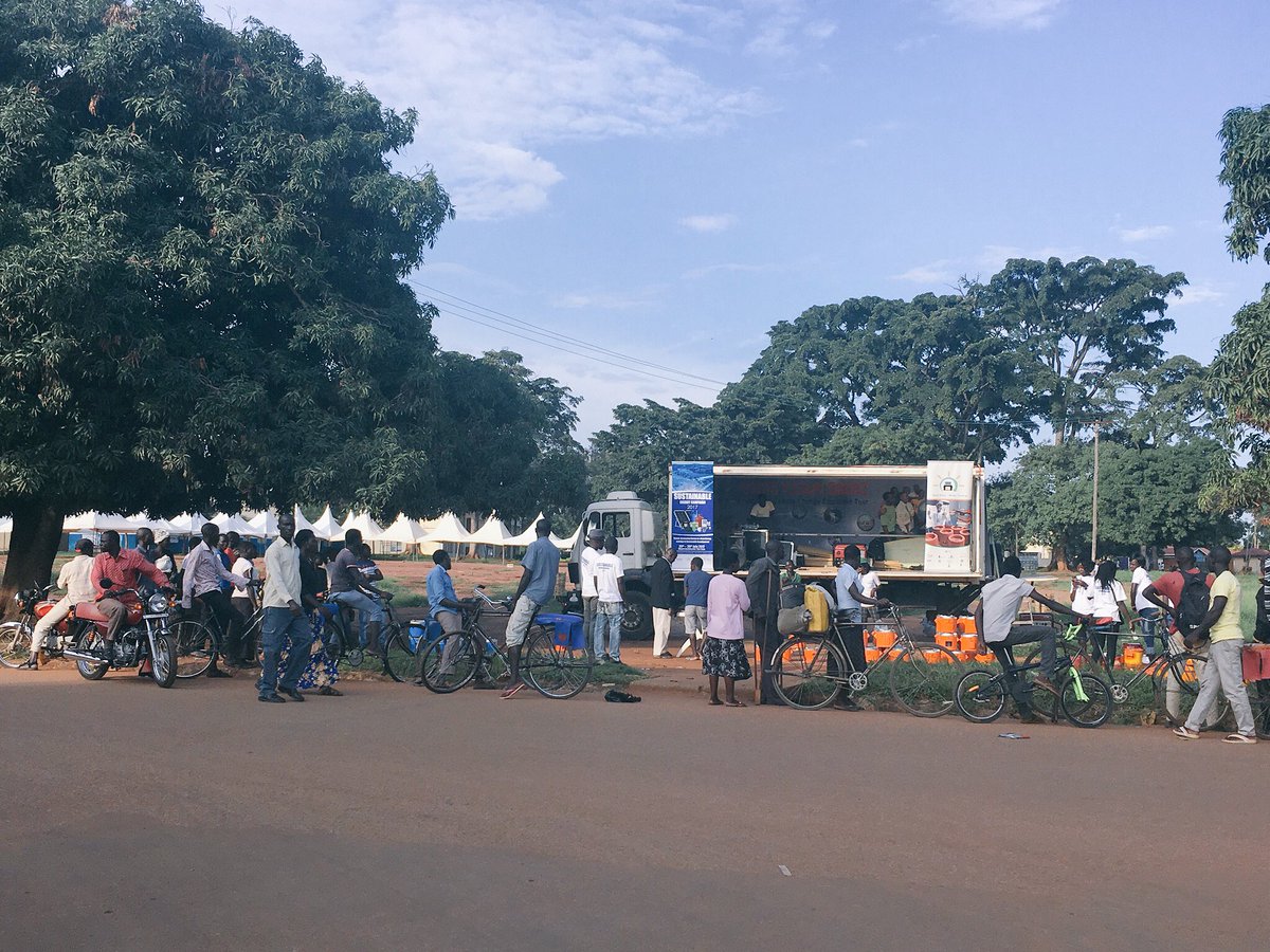 energywb's tweet photo. Happening now a road show in preparation for the #SSEnergyWeek17 due to take place at Mayors Gardens from the 25th-29th July 2017. https://t.co/r7vcrlPBTT
