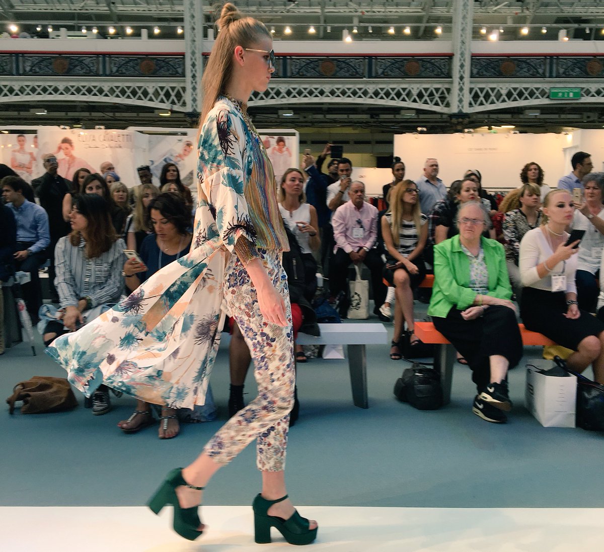 thoughtclothing's tweet photo. Check out our beautiful SS18 kimono on the catwalk at @PureLondonShow #sustainablefashion #purelondon https://t.co/4sszFpHt9C