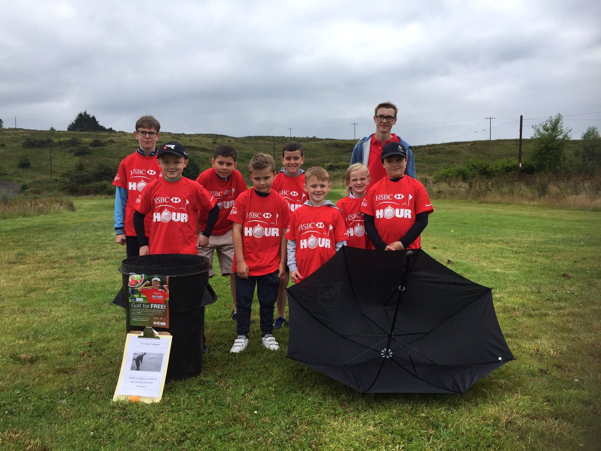 RwiWcs's tweet photo. HSBC Hour of Golf @port_golfy at Port Glasgow Golf Course Today - All had G8 Day &amp; Fun #10StepChip https://t.co/wRItWug46X