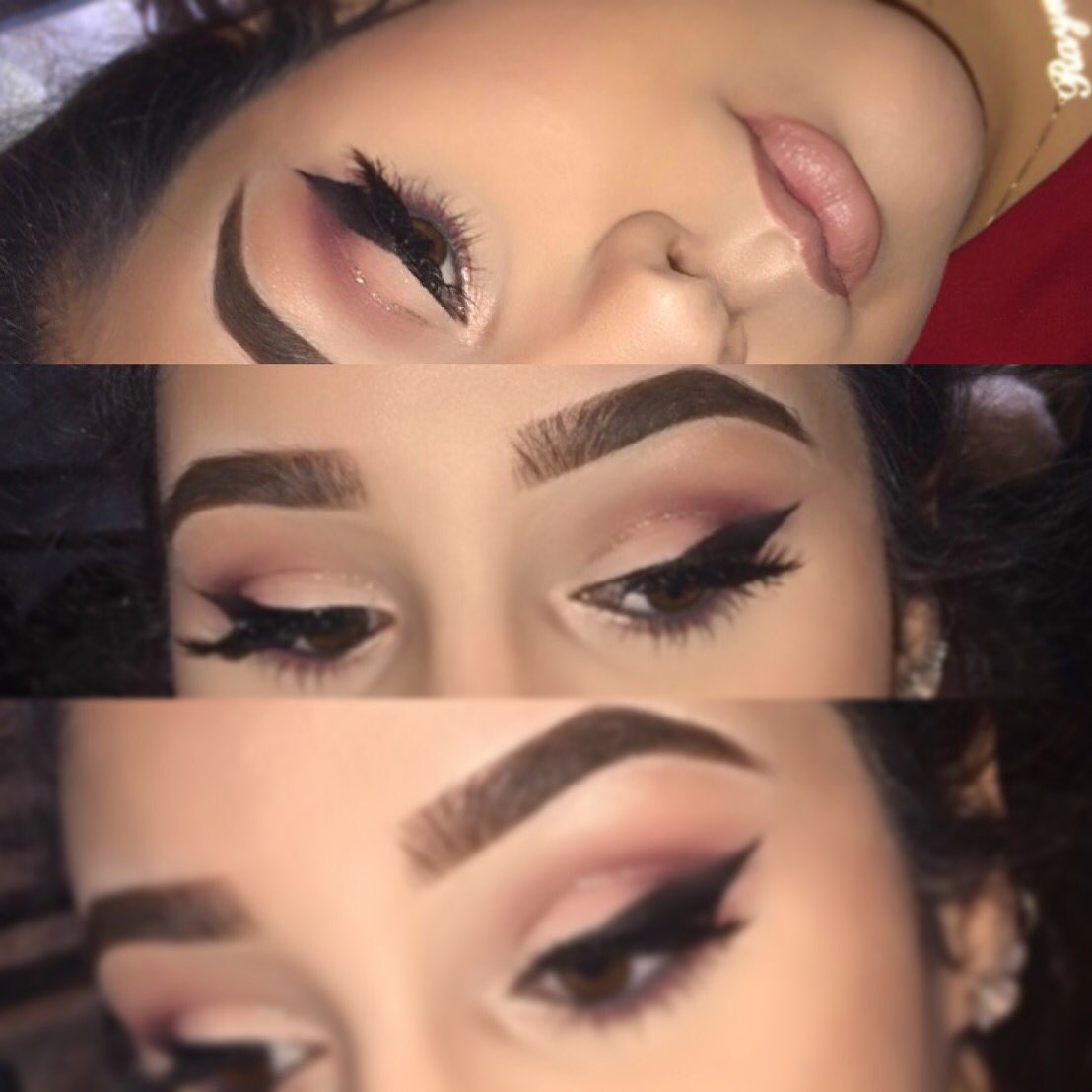 itsabbysantos's tweet photo. Just a few fun looks I've done on myself!💋💄 https://t.co/N2BWy3LZl7