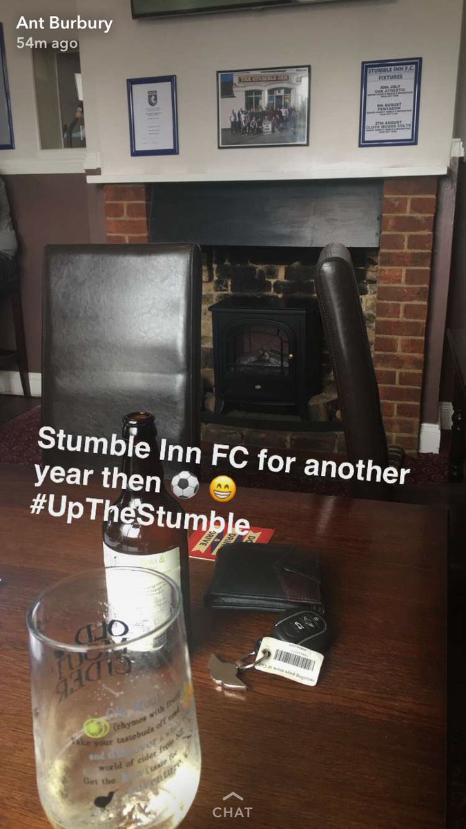 UpTheStumble's tweet photo. BREAKING: @AnthonyBurbury1 confirms he is signing on for another year via snapchat #howsyourtouch #secondtouchisatackle #UpTheStumble #SIFC https://t.co/vKuUClxLxC