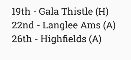 Melrose AFC tweet media