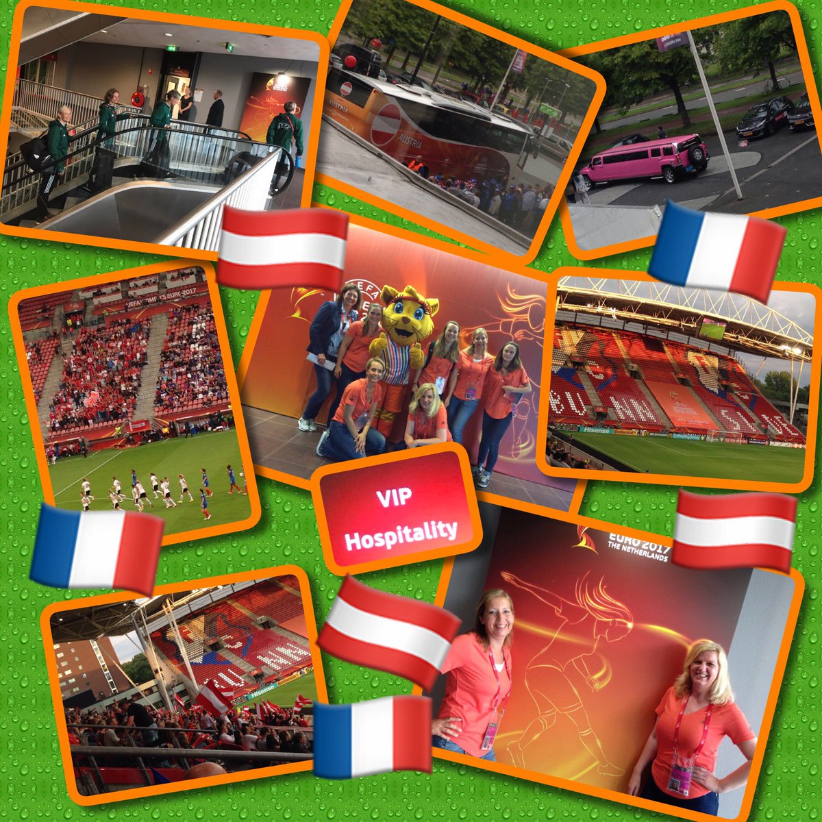 SandravdPluym's tweet photo. Nog steeds aan het nagenieten !! @weuro2017 #volunteer #viphostess #topteam #womenarbitrageteam #rozelimo @hollandcasino https://t.co/H2lf4RSubH