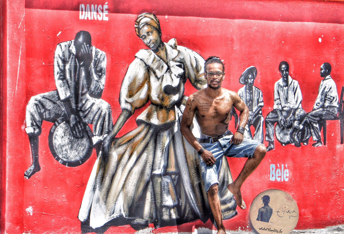 timilla's tweet photo. #Lokal I ❤️#Madinina #RootsMwen #Mona #Bèlè ✊🏽 StreetArt by #ClaudeCauquil #MikaelCaruge #Puissant #MadaPaint Respect 💪🏽💪🏽💪🏽 #Waxx #TiMilla https://t.co/SDiOUpjYp2