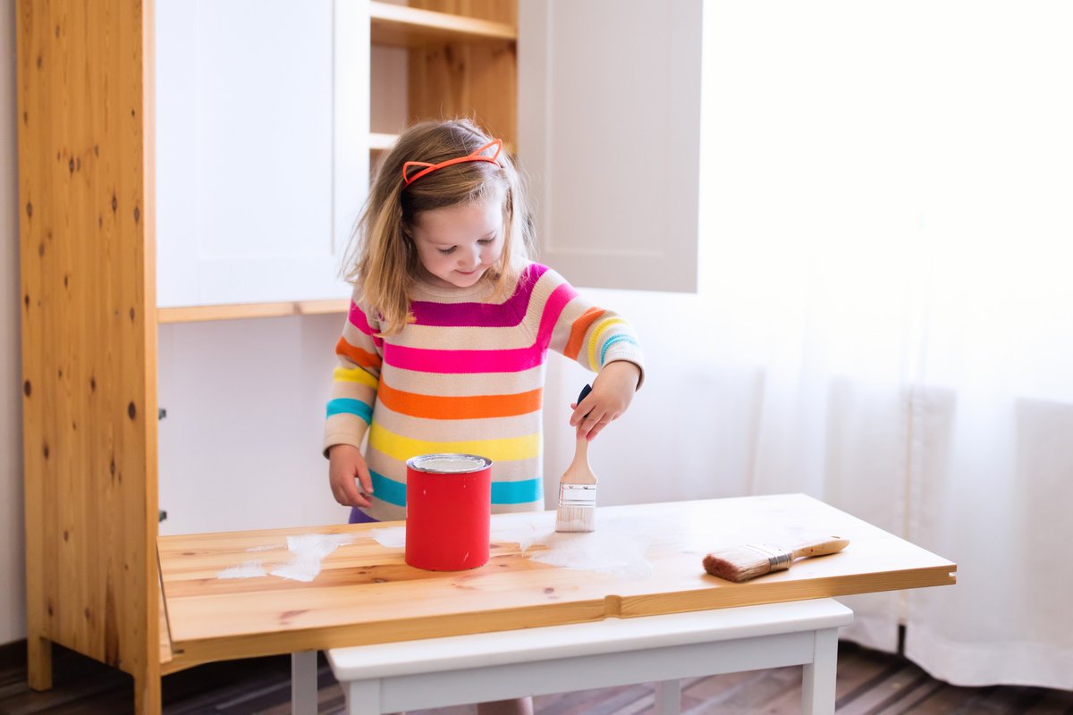 PureColorInc's tweet image. Our nontoxic stains are water-based and emit no vapors so there is no need to vent the room while you stain. #purecolor #woodstain #diy