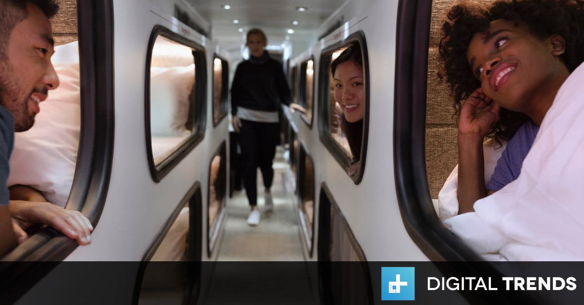 trendingnewsOMG's tweet photo. #trending #news #omg #Cars #Cool_Tech #bus #cabin #LA Cabin transforms long-distance bus rides with sleeping pods… https://t.co/pAJzHqwoQE https://t.co/NOe62XorWt