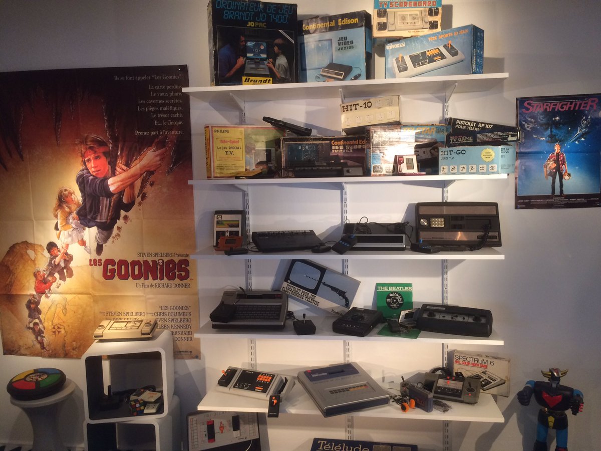 pierre_zim's tweet photo. L'histoire des jeux vidéo, ou l'odyssée d'un medium qui est devenu son propre spectacle. Belle expo @Fondation_EDF #GameLexpo https://t.co/Jo1m6I2k1U