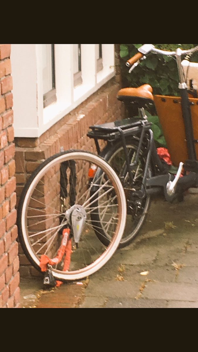 En alweer een fiets gestolen....#utrechtoost @PolitieUtrOost