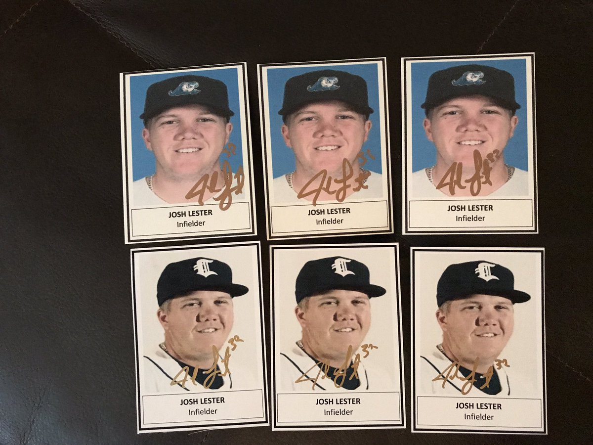 memorabiliaddy's tweet photo. #JoshLester @MiLB @MLB @FloridaStateLg @LkdFlyingTigers #IPS #AutographCollector #ClassAct #GreatGuy #ThankYou https://t.co/N821nIirCW