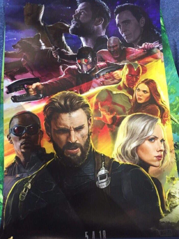 NerdwithBalls's tweet photo. Avengers: Infinity War SDCC poster https://t.co/iPX018U5f0