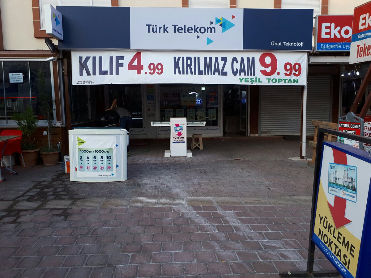 KILIF 4.99 TL KIRILMAZ CAM 9.99 TL (@ Ünal Teknoloji in antalya, Antalya) swarmapp.com/c/5M96wYBCR3b