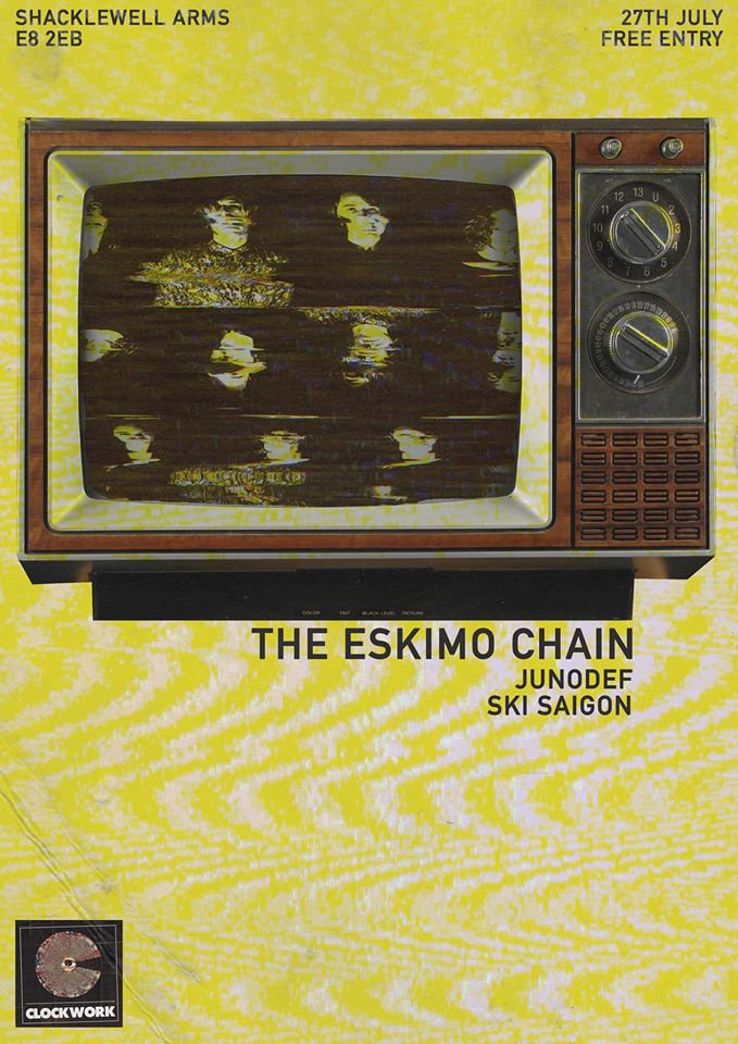 ShacklewellArms's tweet photo. Excited for .@TheEskimoChain to bring their energetic and raw live show to the Shack tonight! FREE ENTRY > https://t.co/mAGsANWbTy https://t.co/4oaN3L6mmE