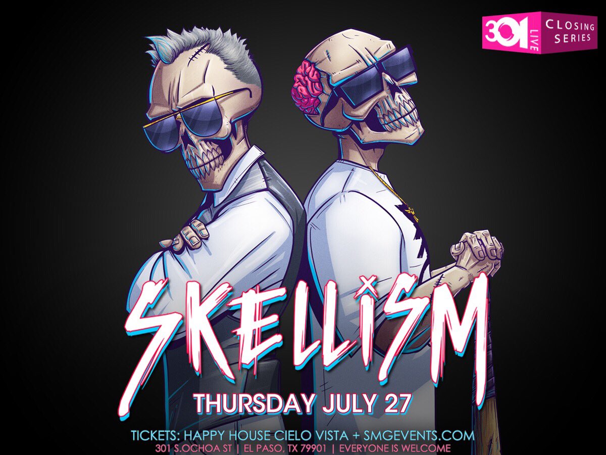 djdeathcode's tweet photo. El Paso we're giving away 2 tickets for our show at @301nightlife RT &amp; follow  us for a chance to win 🤘🏻

@SMGEVENTS https://t.co/nakl9nBNGt