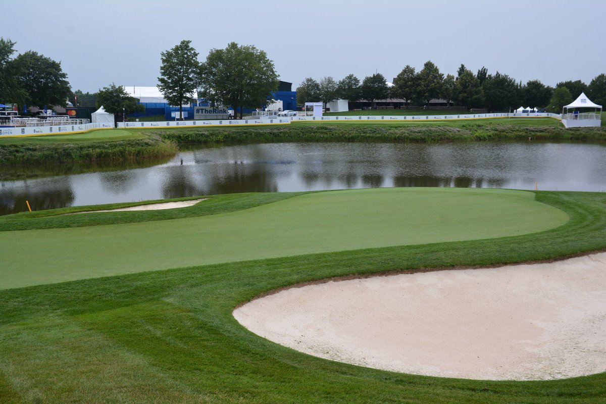 RBCCanadianOpen's tweet photo. #TheRink is ready! Now we just need to add fans &amp; the @PGATOUR pros.  #OurOpen #RBCCO https://t.co/SkD5DqDxNE