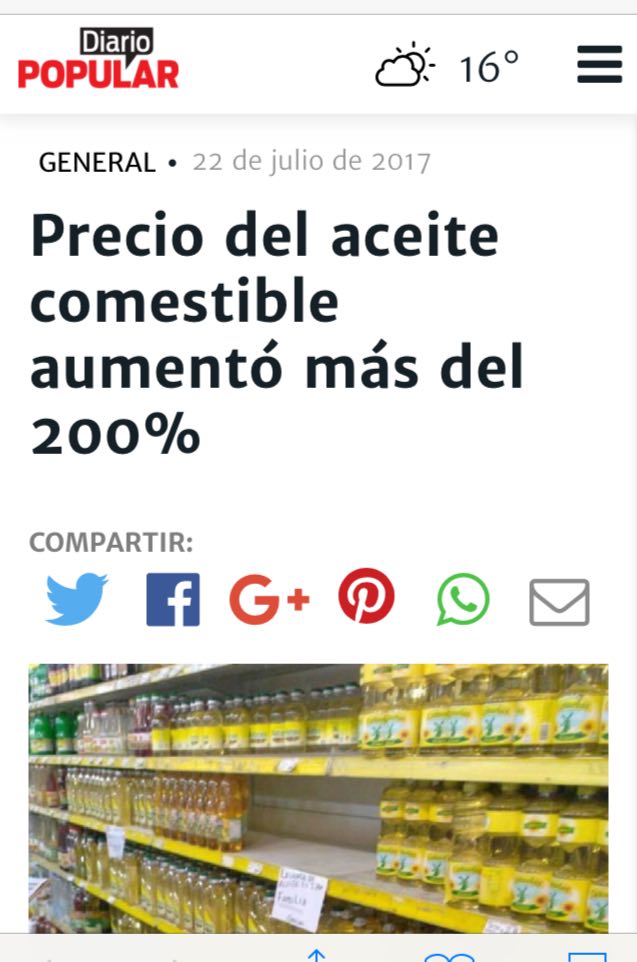 FilmusDaniel's tweet photo. El aceite aumentó más del 200% en dos años. 
#AsíNoVamosBien 
https://t.co/2rbes7EUgx https://t.co/bNj8ZelYC8