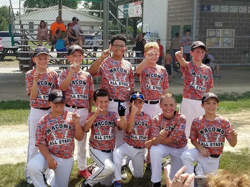 Congrats to the Macomb 9-10 yr old All-Stars on their win today and advancing to the IL Little League state tournament.