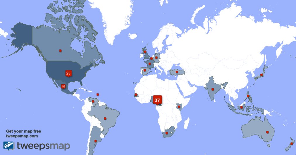 Frvnckxment's tweet photo. My followers are in Cameroon(36%), USA(22%) Get your free map https://t.co/SroLJlVWxP https://t.co/qBX757t1Ak