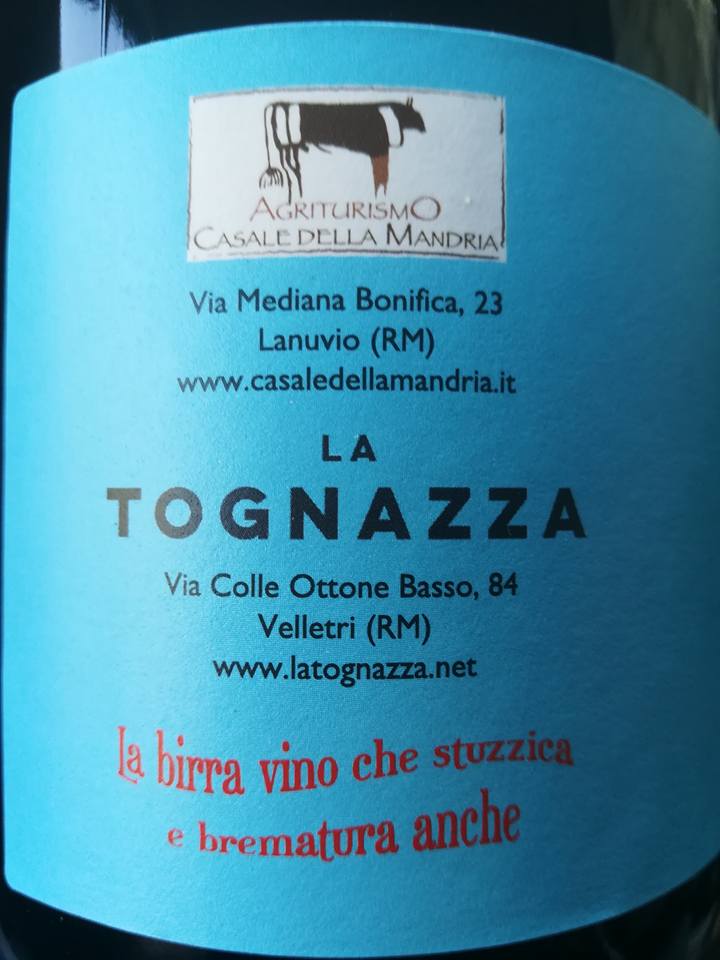 GimboTognazzi's tweet photo. Ce l'abbiamo fatta! -BLINDA- la prima Birra-Vino al mondo, da questa sera disponibile al Casale della Mandria. È stupefacente bere un sogno. https://t.co/rhNvQHyTb7