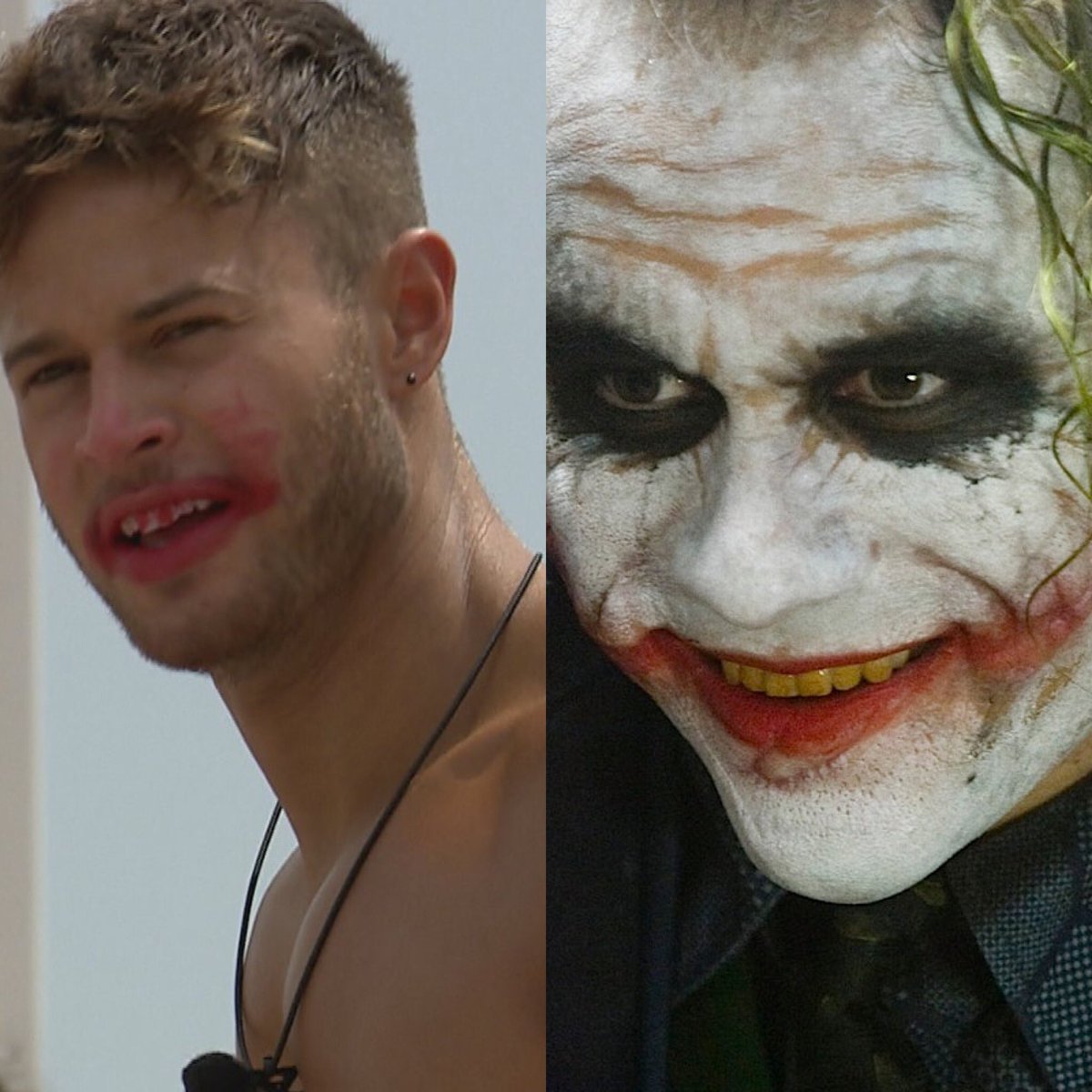 #loveisland Alex is 100% The jokers type on paper