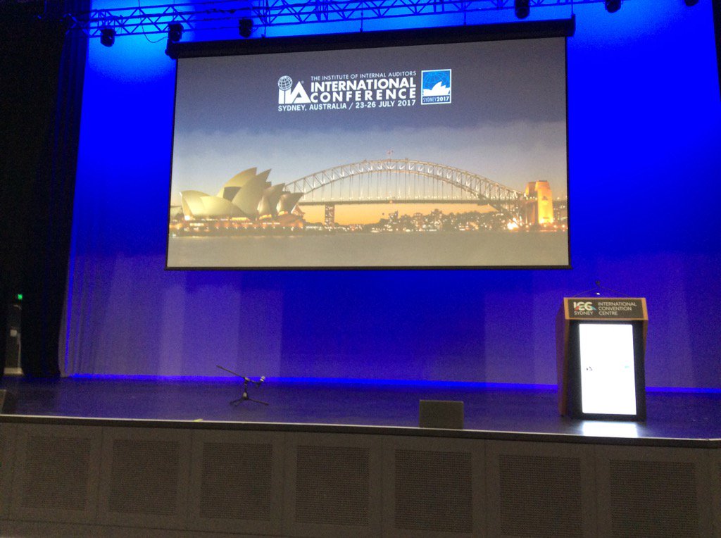 rperez5524's tweet photo. Just minutes from kicking off #IIAIC 2017 in beautiful Sydney - internal auditing at its best! https://t.co/3RqZQMk2dV