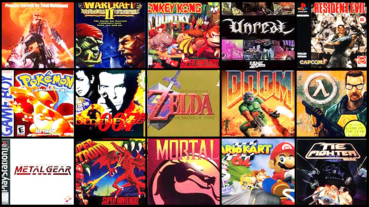 30 Top 90s Video Games