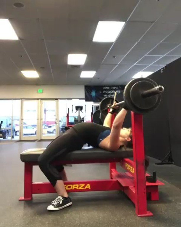 ForzaStrength's tweet photo. #Repost from @allie.cat92 -  Still baby bench status- but this was super exciting to me regardless! 3X1 at 95% (11… https://t.co/5WR3arYl9z https://t.co/QXCGavtGwr