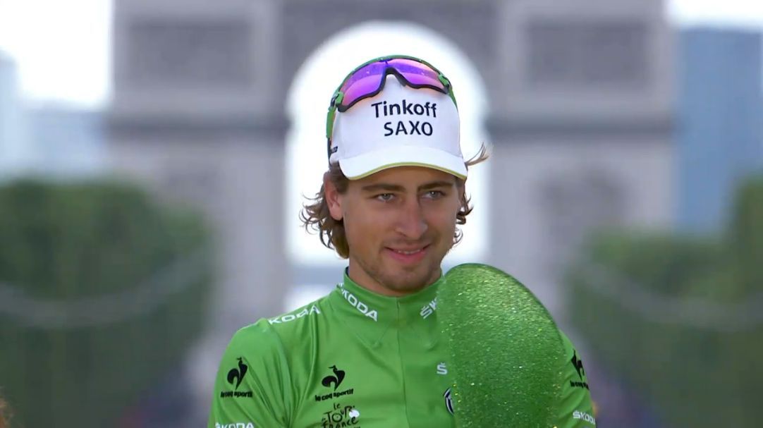 jtilia's tweet photo. #TDF2017 #BORAhansgrohe #UCI #petosagan ALWAYS GREEN! #nosagannotour #freesagan @LeTour https://t.co/RuMUsMH0TK