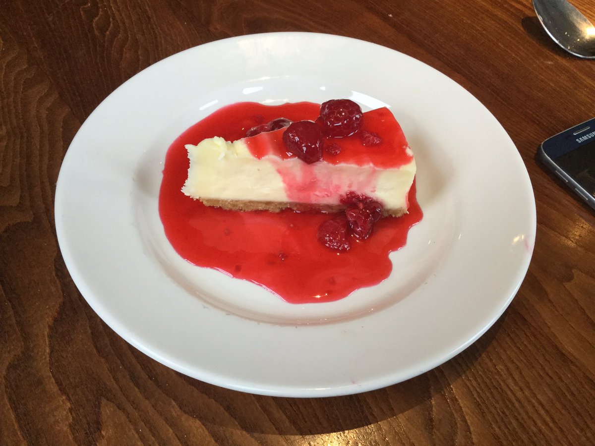 My little treat to myself after dinner at the Mersey Farm Brewers Fayre. 
A moment on the lips..........but who cares.