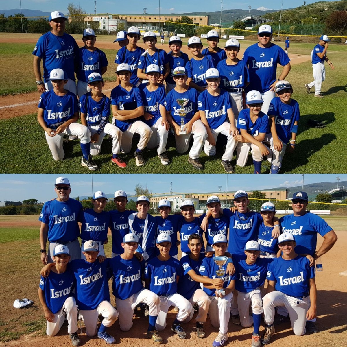 israel_baseball's tweet photo. Our gold medal winners #under12nt #under15nt #tuscanyseries #israelbaseball https://t.co/TjQ7N8tzur