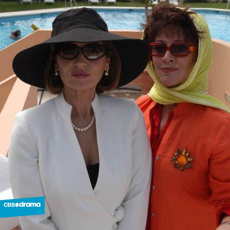 CBSDrama's tweet photo. .@amandabarrie11 What are these two #BadGirlsCBS up to? Find out a Season 7 starts at 10pm @BadGirlsTVShow @LarkhallGWing https://t.co/aFLpGwrWus