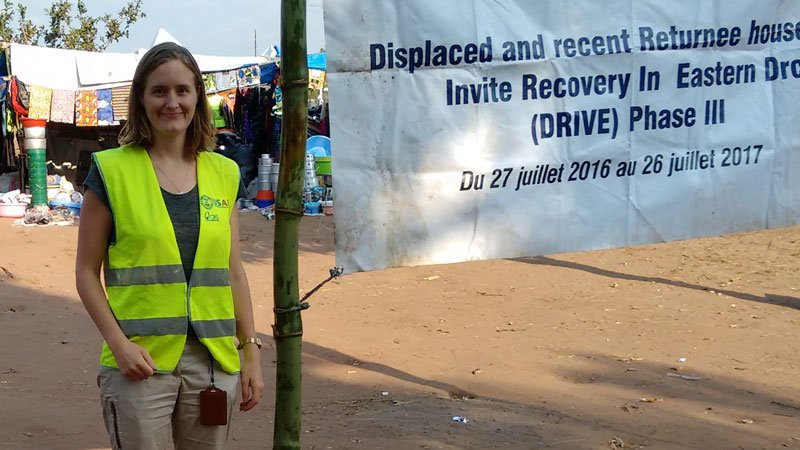 CAFOD's tweet photo. If disaster strikes our Emergency Response Officers are among the first on the ground. Zoe shares her story https://t.co/vZ7X3elHbx https://t.co/aM4CRSr7Zt