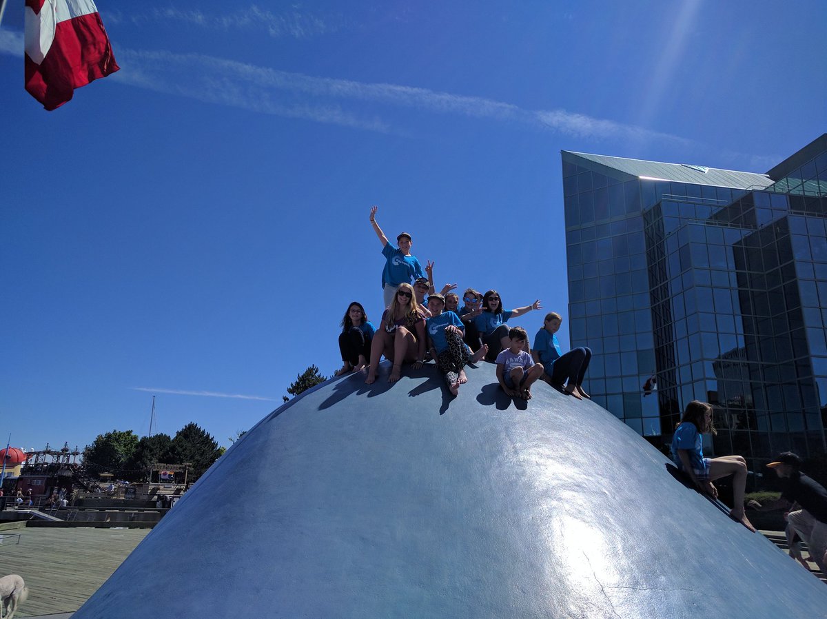 Hyperhiltz's tweet photo. Catching a wave on the Halifax Waterfront. Hoping to create a wave of Christ's love at #TI2017 https://t.co/Bw17jOBcp5