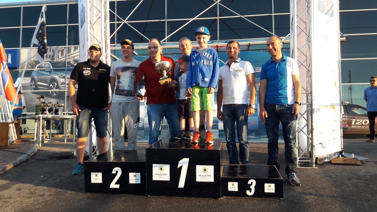 Apsveicam <a href="/Vorobjovsracing/">VorobjovsRacing</a> ar uzvaru komandu ieskaitē!