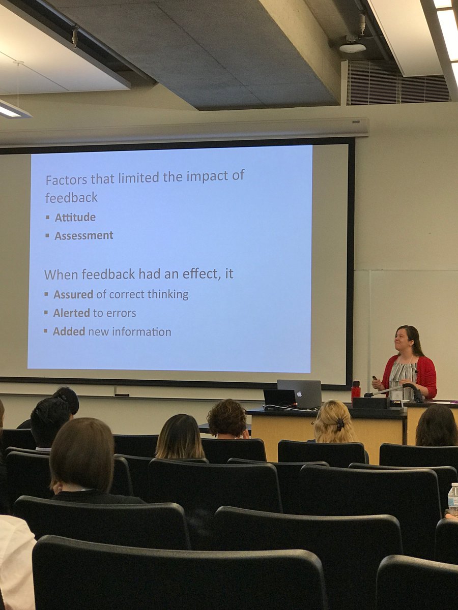 momsenlab's tweet photo. Formative assessment and feedback are difficult to study, but as Erika, Kati, and @Lisa_Wiltbank showed, it can be done! #SABER2017 #5As https://t.co/O9CPy5jbms