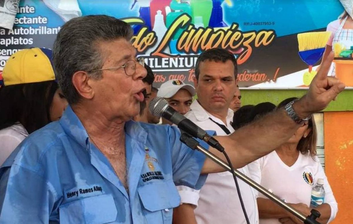 DolarToday's tweet photo. ¡GUERRA DE PRANES! Ramos Allup: Nicolás es preso político de Diosdado Cabello -► https://t.co/zu6hGmgnqZ https://t.co/oiy9O28Nlf
