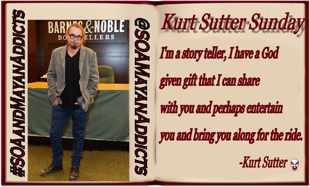 SOAMediaAddicts's tweet photo. Happy #SutterSunday @sutterink #SOA #SOAFX https://t.co/yM0rhkkodn