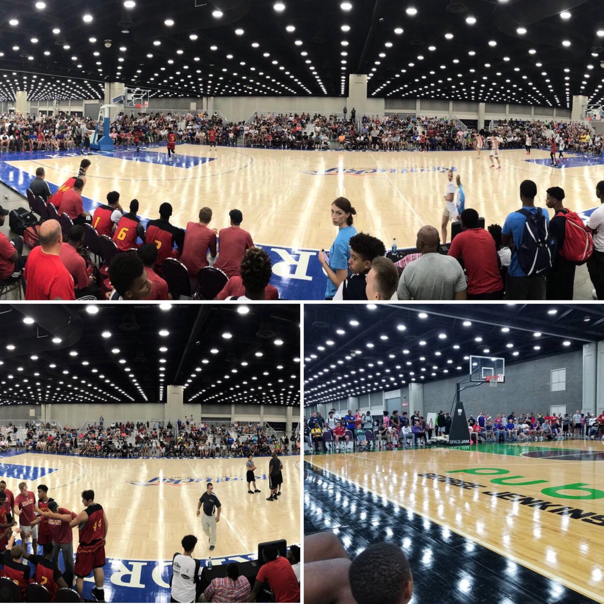 nba2lou's tweet photo. 200 teams ✔️
19 courts (16 hardwood) ✔️
Estimated 18,000+ fans, coaches and players 3 day tourney @KYHoopfest. 

Basketball city. https://t.co/7PKbQagV9P