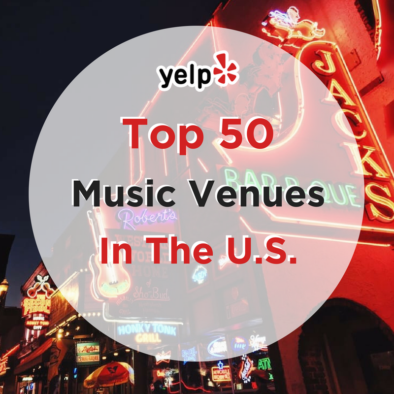 We're proud to join <a href="/granadatheater/">Granada Theater</a> on <a href="/Yelp/">Yelp</a>'s list of the 50 best live music venues in the U.S.! tinyurl.com/y7du5rgt