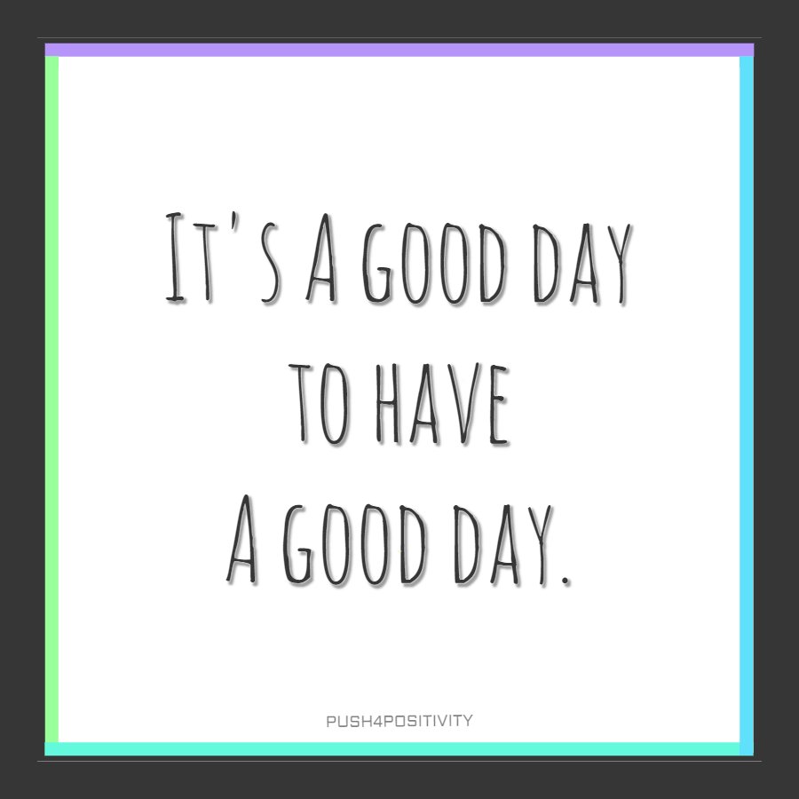 Push4Positivity's tweet photo. I want each day to matter to me in some way, even if it's a tiny way. I love my life. That's the spirit we should all convey around us. https://t.co/dqZMdwLYhz
