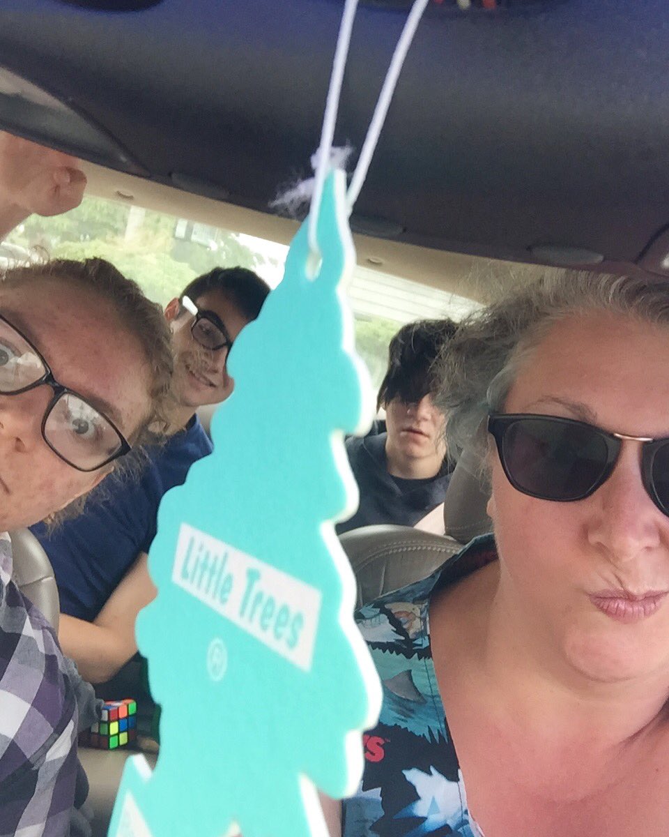 emily_the_gray's tweet photo. #FakeRoadTripsFacts cohost Emily is taking heed of all the facts here for her road trip to Portland right now! #gettingturnt https://t.co/YCBVQ6gH2d
