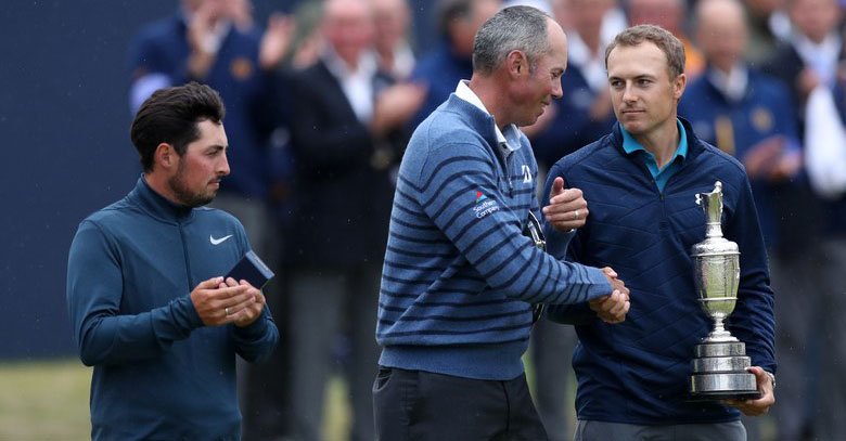 GolfDigest's tweet photo. Jordan Spieth thanking Matt Kuchar in his victory speech might have been the Open's best moment: https://t.co/7VxSdPcHAn https://t.co/JPpSQXYfDX