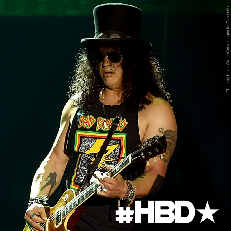 Let\s wish a happy birthday to lead guitarist, of the legendary band Guns n\ Roses. 