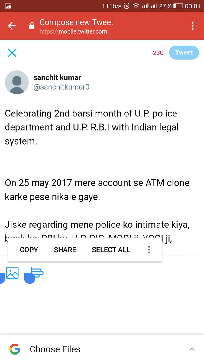 sanchitkumar0's tweet image. Celebrating 2nd month barsi of U.P. POLICE, U.P. RBI, INDIAN LEGAL SYSTEM.