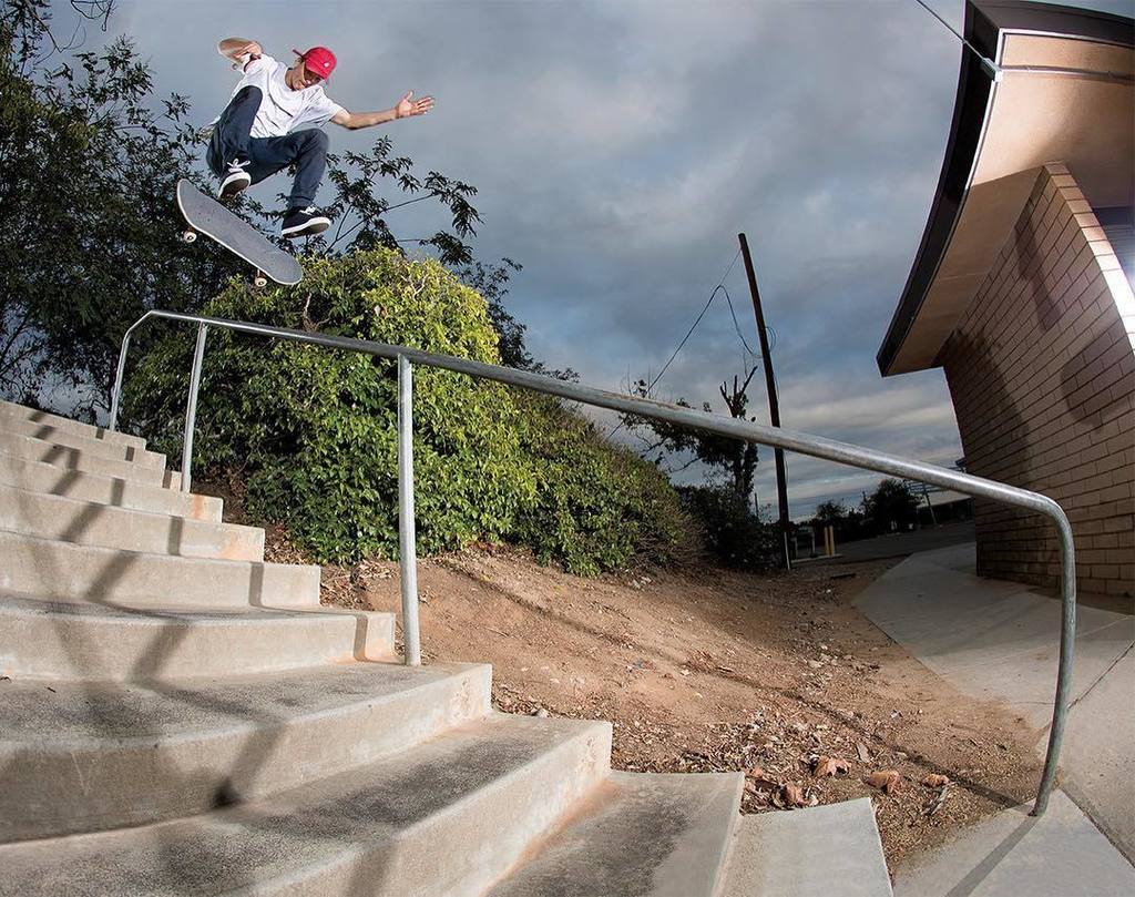 TransWorldSKATE's tweet photo. @vincentmilou, kickflip boardslide to fakie. Check the clip in his #VideoCheckOut on https://t.co/eXpYKrDSHf & o… https://t.co/w5NtvX2RIF https://t.co/A8S1JotK8q