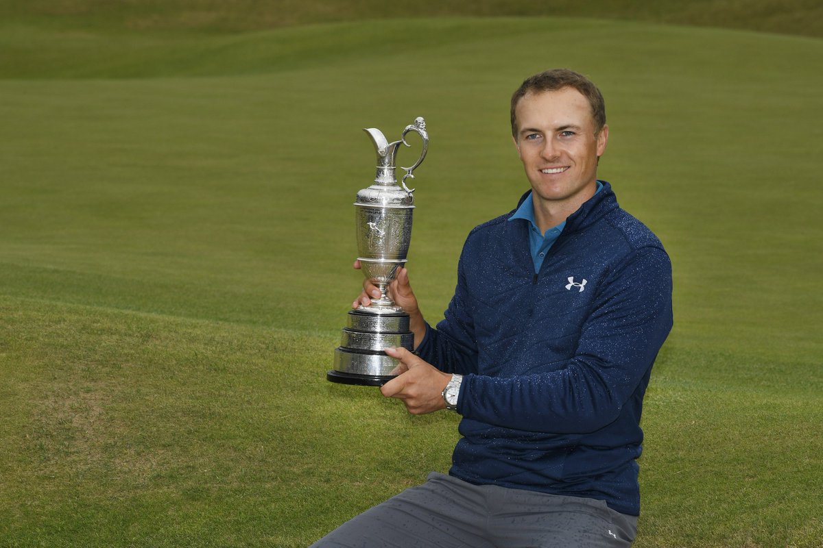 SuperSportTV's tweet photo. Jordan Spieth survived a roller-coaster final round at #TheOpen to emerge with his third major title, beating Matt Kuchar by three strokes. https://t.co/bjhI9W6Nsq