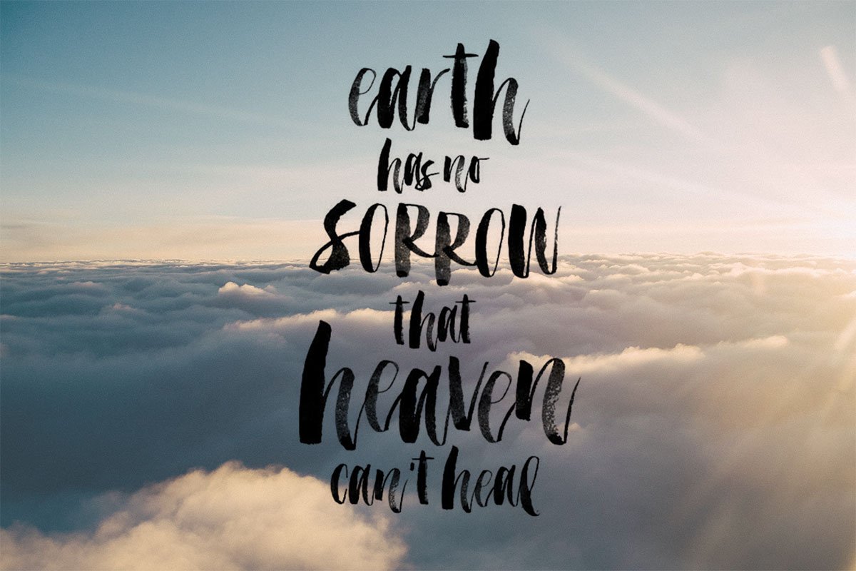 Though tempted and tried, don't grow tired of the hope you have in your heart.