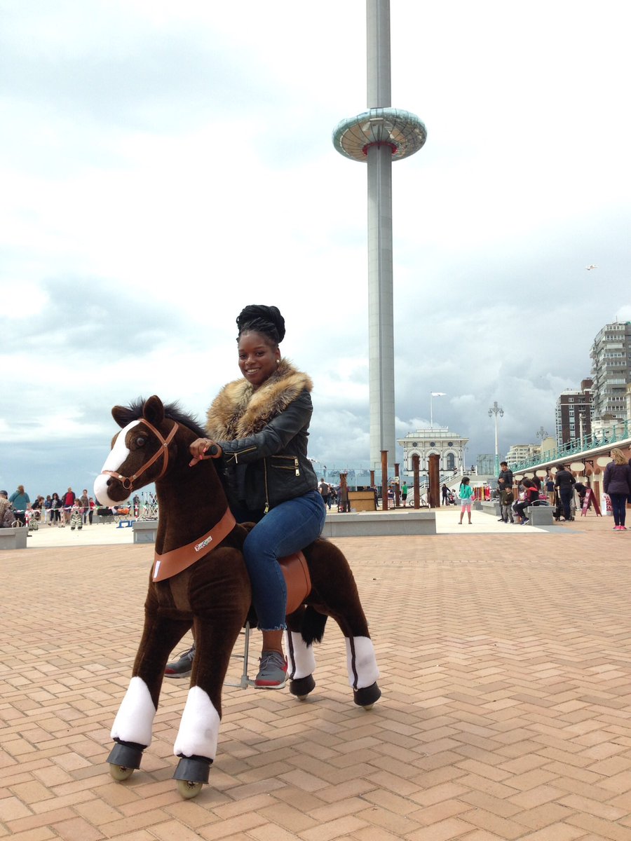 JumpinJockeys's tweet photo. Another fun day with @SUMMERMADNESSUK by the @BA_i360 #Brighton #Events #summer ☀️🐴🏇🏿 https://t.co/ed5g9y8z0f