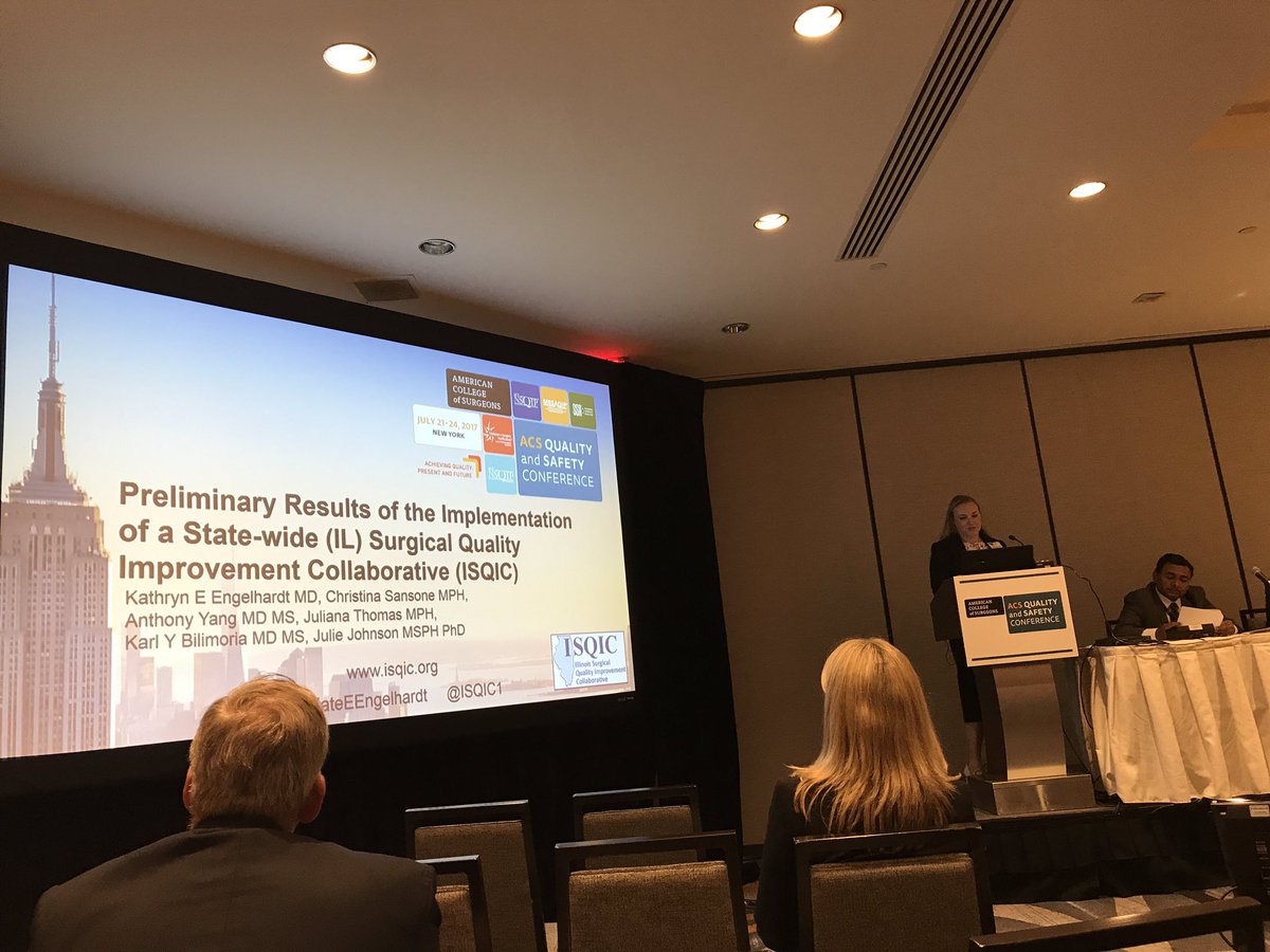 ISQIC1's tweet photo. .@KateEEngelhardt sharing early results from #ISQIC evaluation program and discussing qualitative framework #ACSQSC https://t.co/63TrKfhKQ3