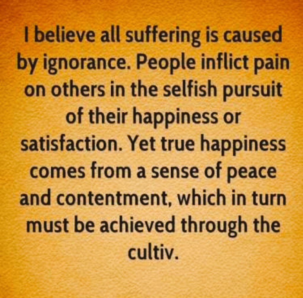 Selfishness is a sign of dammaged people .....